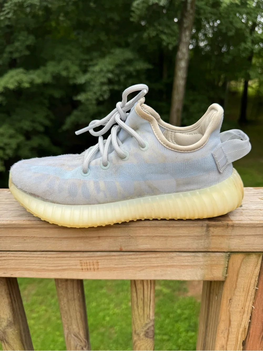 Adidas Yeezy Boost 350 V2 Mono Ice GY7658 Men’s US 5 Sneakers
